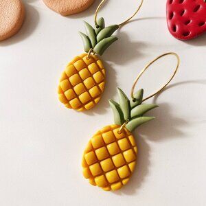 Sage Clay Co. Clay Polymer Pineapple Hoops